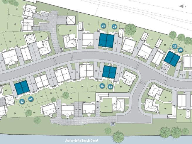 Site plan - artist's impression subject to change